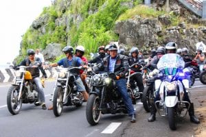 Harley Davidson Bikers Venue Identical Pictures Mauritius