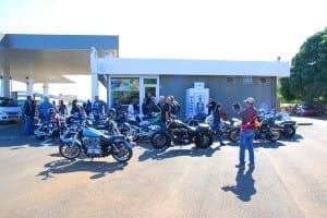 Harley Davidson owners gathering in Mauritius